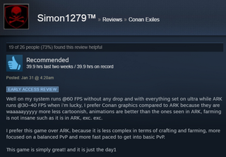 Illustration for article titled Conan Exiles, As Told By Steam Reviews